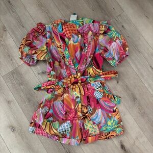 FARM Rio Colorful Tropical Jumpsuit